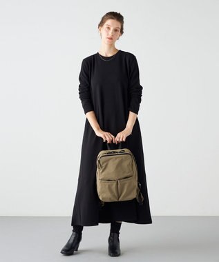 LA BAGAGERIE 【MONICA】フロントポケットバックパック グレージュ