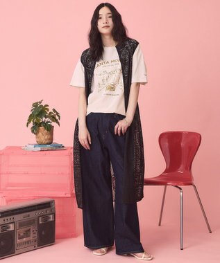 AMERICAN HOLIC 【PENNEY'S】アソートロゴTシャツ Ivory