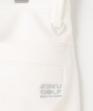 23区GOLF 【MEN】【ストレッチ】ハイパワーストレッチ ベーシックパンツ ホワイト系