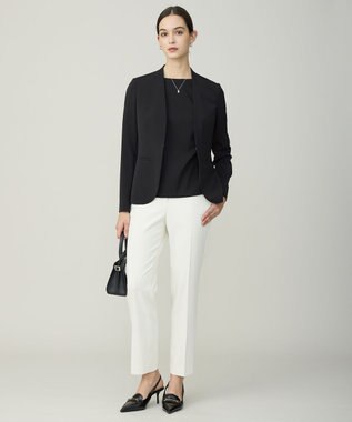 ICB L Fied スプリットラグラン Tブラウス ブラック