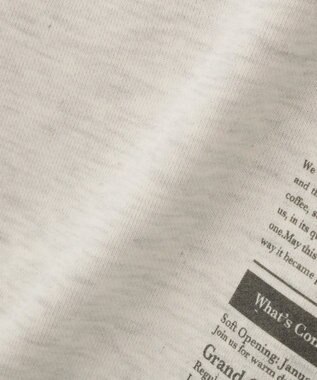 AMERICAN HOLIC News paperスウェット Gray Mixture