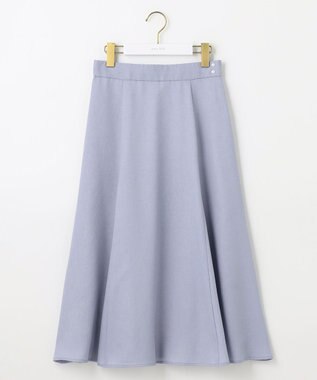 ANY SIS 【速乾・接触冷感】スムージーポリエステル フレアスカート ライトブルー