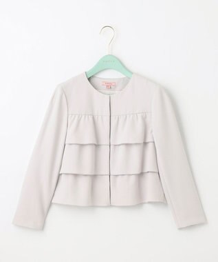 TOCCA 【洗える！】AURORAL GLOW ジャケット ライトグレー系