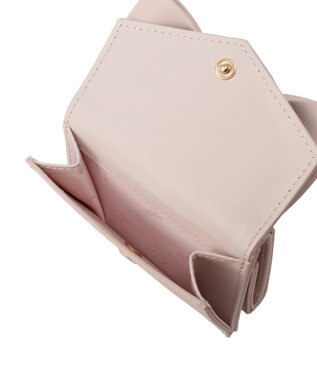 Maison de FLEUR ベルトリボンプチウォレット Pink