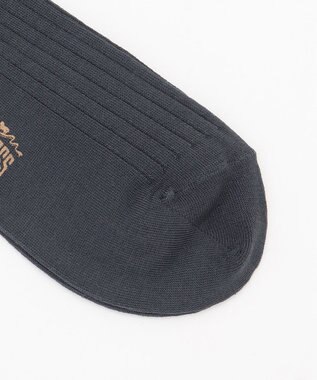 J.PRESS MEN 【定番】ハイゲージリブ ソックス グレー系