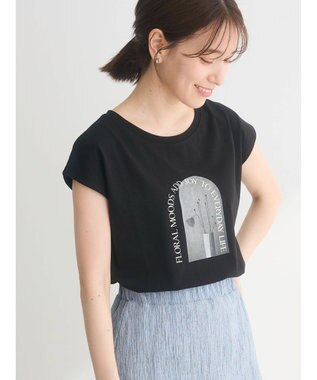 Green Parks フラワーフォトコンパクトプルオーバー