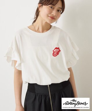 AMERICAN HOLIC 【KISS/The Rolling Stones】Tシャツ Off White