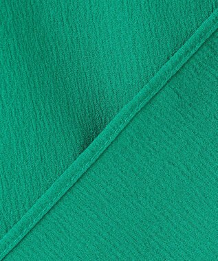 UNFILO BREEZEMOVE ペプラムブラウス グリーン