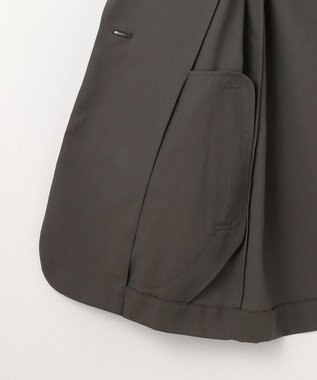 自由区 S 【洗える】ライトシャツ ジャケット バーント