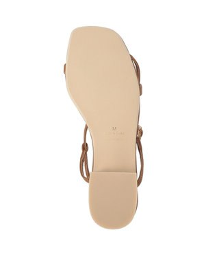 AMERICAN HOLIC チェーンヌーディサンダル Camel