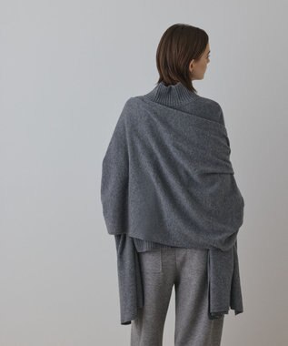 GRACE CONTINENTAL ウールストール グレー