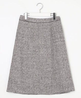 J.PRESS LADIES S 【セットアップ対応】Light Tweed スカート ブラック系5