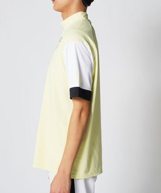 FILA GOLF／marie claire 【Kappa】半袖モックネックシャツ イエロー
