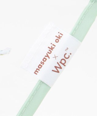 ANY SIS 【猫プリント】沖昌之 折りたたみアンブレニャン ミント