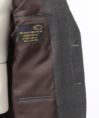 J.PRESS MEN 【ARTHUR HARRISON】 スコティッシュグレナカート スーツ グレー系4