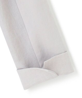 ICB L 【接触冷感・速乾・防シワ・洗える】 レーヨンライクトロ テーラードジャケット ライトグレー系