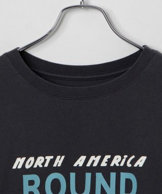 WEGO ヴィンテージライクグラフィックTシャツ スミクロ