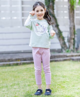 ANY KIDS 7days ドリームストレッチ パンツ ラベンダー