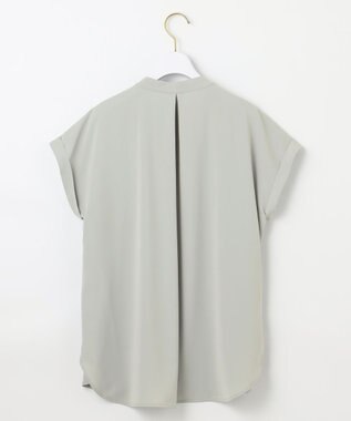 ANY SIS L 【洗える】ダブルボタンフレンチスリーブ ブラウス ミント