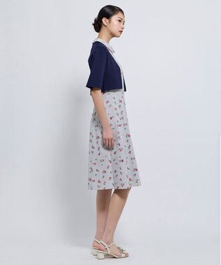 TOCCA 【松木育未さん着用】CREPE BOLERO ボレロ ネイビー系