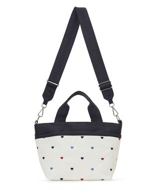 LeSportsac SMALL BUCKET TOTE/トリコロールハートエンブロイダリー トリコロールハートエンブロイダリー