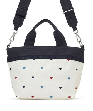 LeSportsac SMALL BUCKET TOTE/トリコロールハートエンブロイダリー トリコロールハートエンブロイダリー