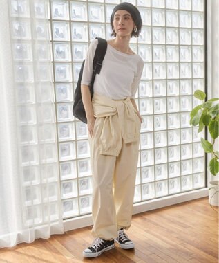 WEGO 【ANGIE VINTAGE】シアースラブレイヤードTシャツ ホワイト
