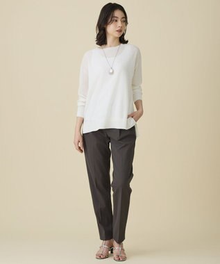 自由区 S 【カタログ掲載】ファインゲージスパングルプルオーバー ニット オフ