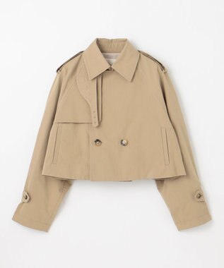 NAVE 【Nave・撥水加工】ショートトレンチ ジャケット ベージュ系