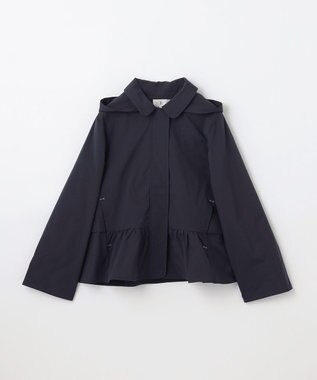 組曲 KIDS 【150-160㎝】【撥水】フリル マウンパ ネイビー