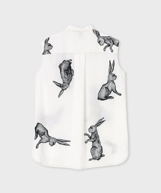 Paul Smith Rabbits ノースリーブ シャツ ホワイト