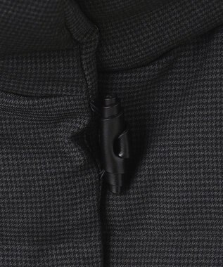 J.PRESS LADIES S ハウンドトゥース&グレンチェック ショート ダウンコート ライトグレー系3