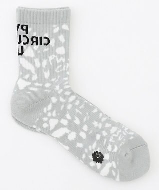 PW CIRCULUS 【MEN】【土踏まずをサポート】ロゴ ミドルソックス アニマル