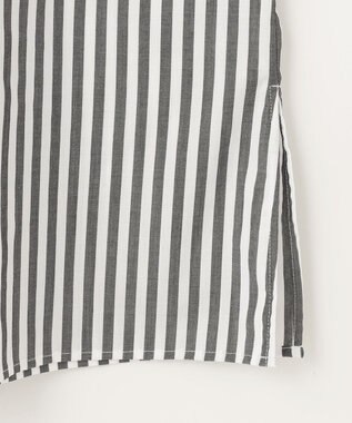 UNFILO 【洗える】イージーケア ボリュームスリーブブラウス ブラック系