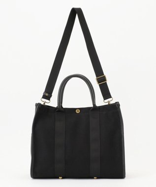 LA BAGAGERIE クラシックヨコナガトート ブラック×ブラック