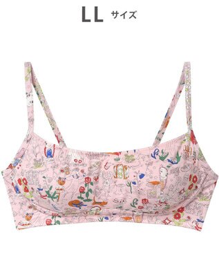 tsumori chisato SLEEP ツモリチサト ブラジャー ノンワイヤーブラ 綿100%(パッド受け) ストラップ長さ調整可能 UBX534 /ワコール