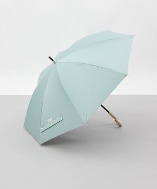 AURORA 【Ungrid（アングリッド）】無地ロゴワンポイントプリント晴雨兼用傘（長傘）