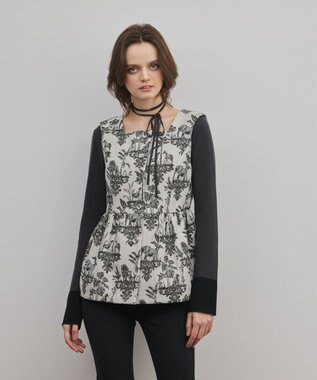 アニマルジャガードペプラムベスト