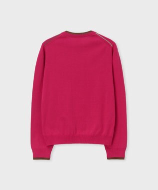 Paul Smith レイヤードカラー ニット ローズ