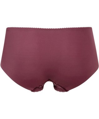 Wing ショーツ KB2721とペア 【後ろ姿きれいブラ】 はきこみ丈あさめ KF2421 ウイング／ワコール エンジ