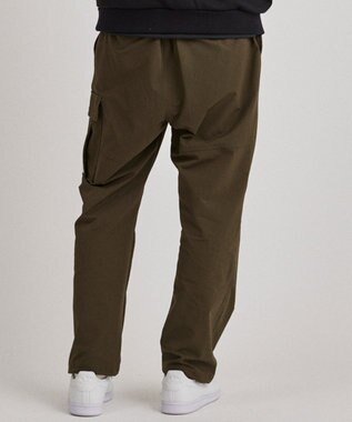 PW CIRCULUS 【MEN】裾２WAY ワイドパンツ カーキ系