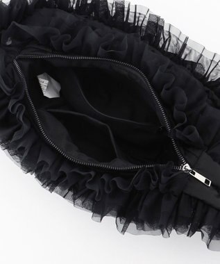 LA BAGAGERIE 【MONICA】シアーチュールドロストバッグ ブラック