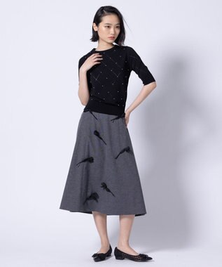 TOCCA TULIP FLUFF スカート グレー系