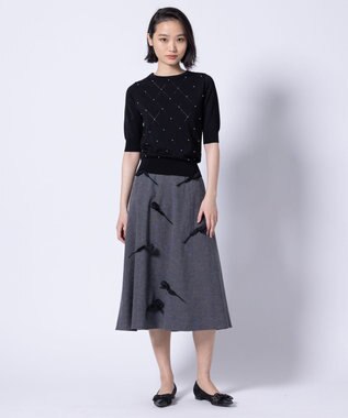 TOCCA TULIP FLUFF スカート グレー系