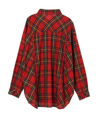 AMERICAN HOLIC イージーケアチェックシャツ Check RED