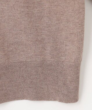 ANY 【洗濯機可】ボリュームスリーブニット モカ