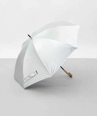 AURORA 【Ungrid（アングリッド）】無地ロゴワンポイントプリント晴雨兼用傘（長傘）