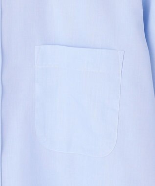 GOTAIRIKU 【形態安定】PREMIUMPLEATS_スナップダウン 通年ドレスシャツ サックスブルー系