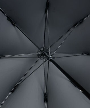 AURORA 【Ungrid（アングリッド）】無地ロゴワンポイントプリント晴雨兼用傘（長傘） ライトベージュ
