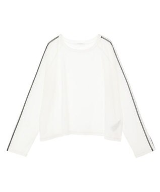 Green Parks シアークロップドプルオーバー White